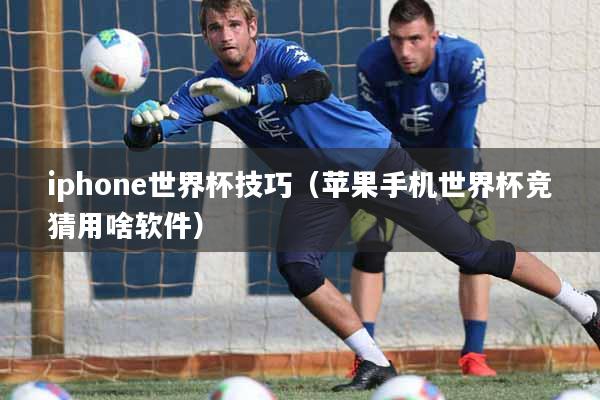 iphone世界杯技巧（苹果手机世界杯竞猜用啥软件）