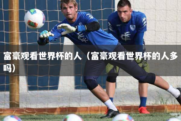 富豪观看世界杯的人（富豪观看世界杯的人多吗）