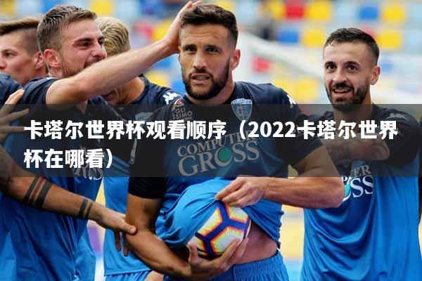 卡塔尔世界杯观看顺序（2022卡塔尔世界杯在哪看）