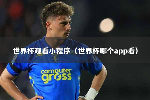 世界杯观看小程序（世界杯哪个app看）