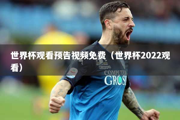世界杯观看预告视频免费（世界杯2022观看）